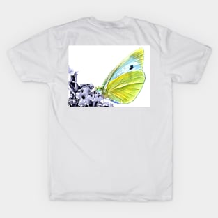 Cabbage White Close Up T-Shirt